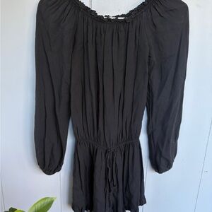 Brandy Melville Black Romper